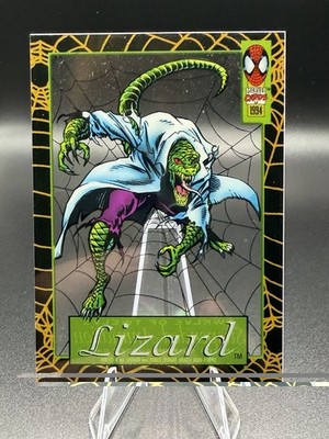 1994 Fleer Marvel Universe Spider-Man Suspended Animation #12 Lizard
