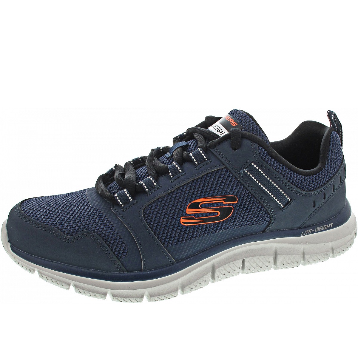Кроссовки Skechers Track Knockhill Herren с низкой посадкой в Блау 14890₽