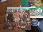 THE BEATLES - SGT. PEPPERS LONELY HEARTS  - PARLOPHONE PMC 1207 MISPRINT VG / EX