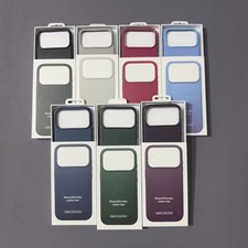Magnetic Leather Phone Case Original For iPhone 18 Pro Max/ 18 Pro Magsafe Cover