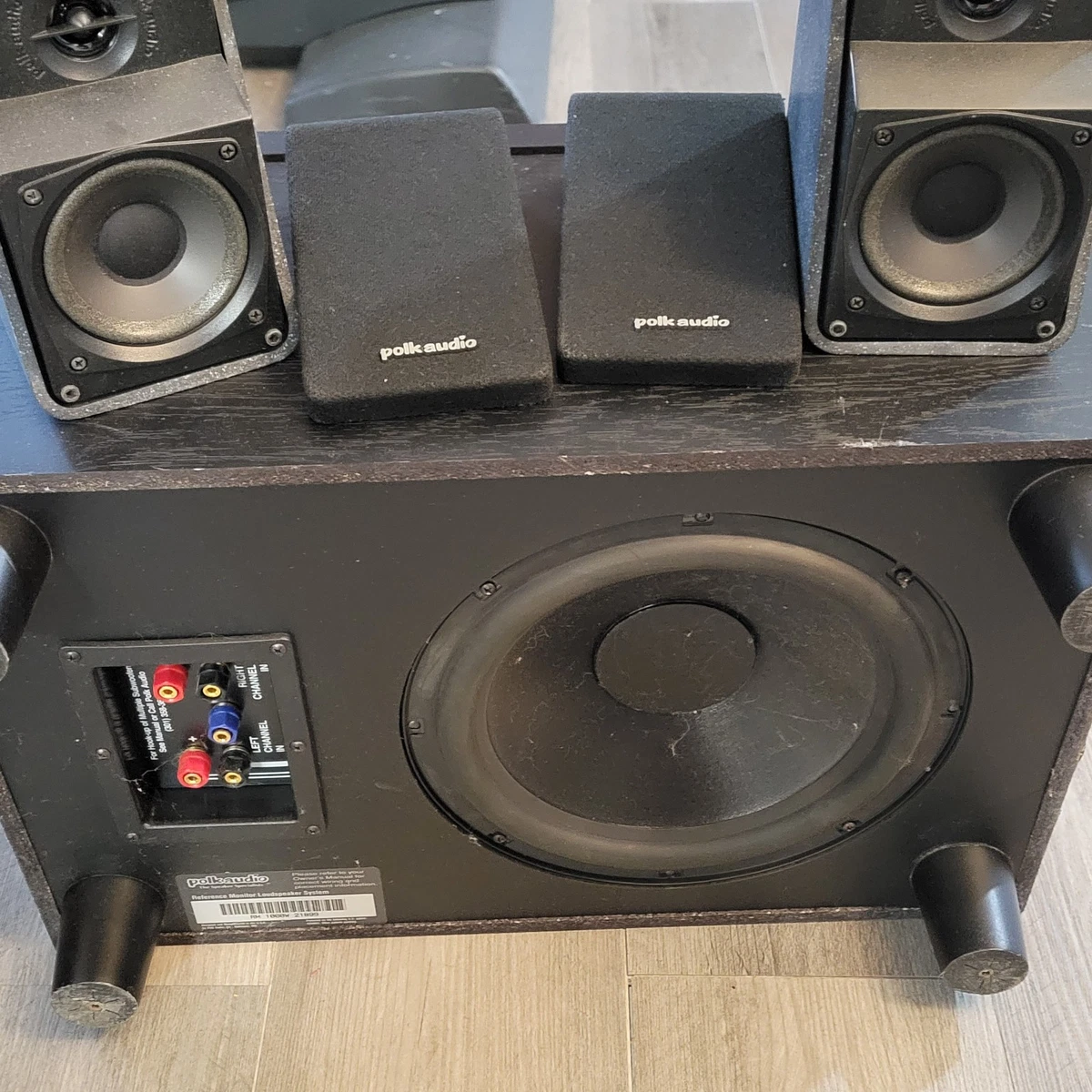Polk Monitor Series 2 In Vintage Speakers for sale | eBay