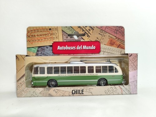 1:72 Buses of the World Chile Bus Scale Diecast NOS