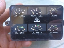 Mooney Garwin Instrument Cluster w/Connector P/N 22-166-01