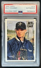 1996 Topps Billy Wagner Rookie RC #212 Astros PSA AUTH