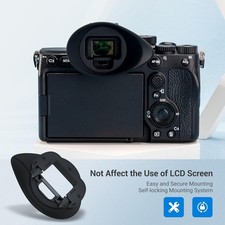 Rubber Eyecup Eyepiece for Sony A7 III II A7S...