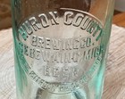 RARE SEBEWAING, MICHIGAN BEER, HURON COUNTY BREWING, “PURE WITHOUT DRUGS..APPLD’ — photo 4