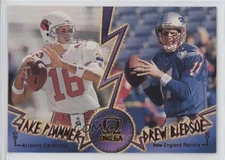 1998 Pacific Omega Face to Face Jake Plummer Drew Bledsoe #5