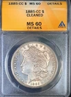 1885-CC Morgan Dollar MS-60