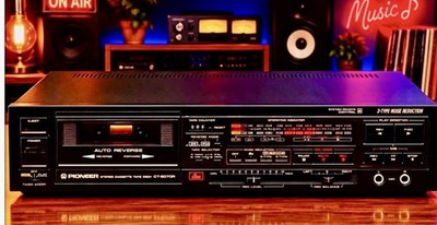 Vintage Pioneer Stereo Cassette Tape Deck Model CT-2070R