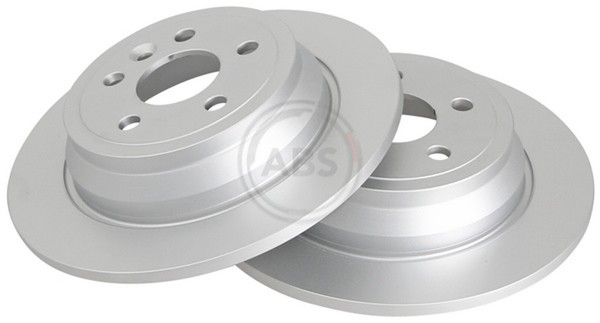2X Bremsscheibe Beschichtet A.B.S. 18420 FüR Freelander Landrover L359 VAN Si4-image