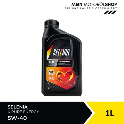 Selenia K Pure Energy 5W-40 Fiat API SM ACEA C3 Motoröl 1 Liter