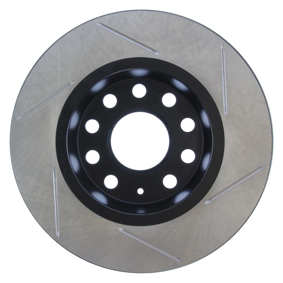 For Volkswagen Jetta 10-18 Sport Slotted 1-Piece Rear Passenger Side Brake Rotor Foto 4 de 4