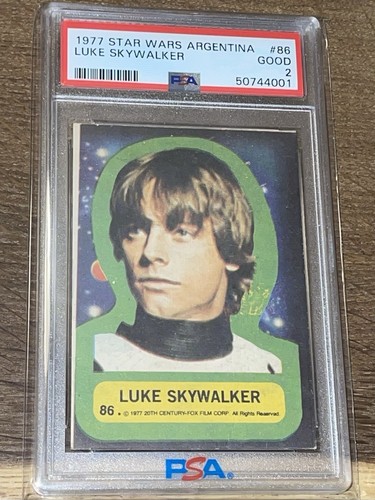 1977 Stani Star Wars #86 — PSA 2