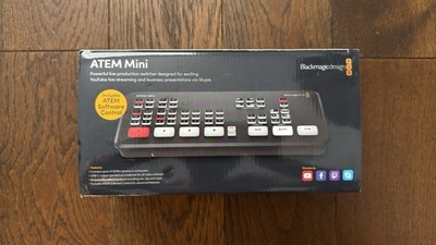 Blackmagic Design ATEM Mini HDMI Live Stream Video Switcher Mixer