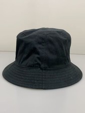 STONE ISLAND [BUCKET HAT] Cotton Mens Black X...