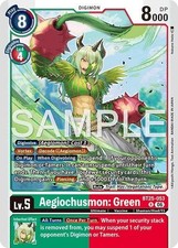 Aegiochusmon: Green Foil - BT25-053  - NM - Digimon TCG