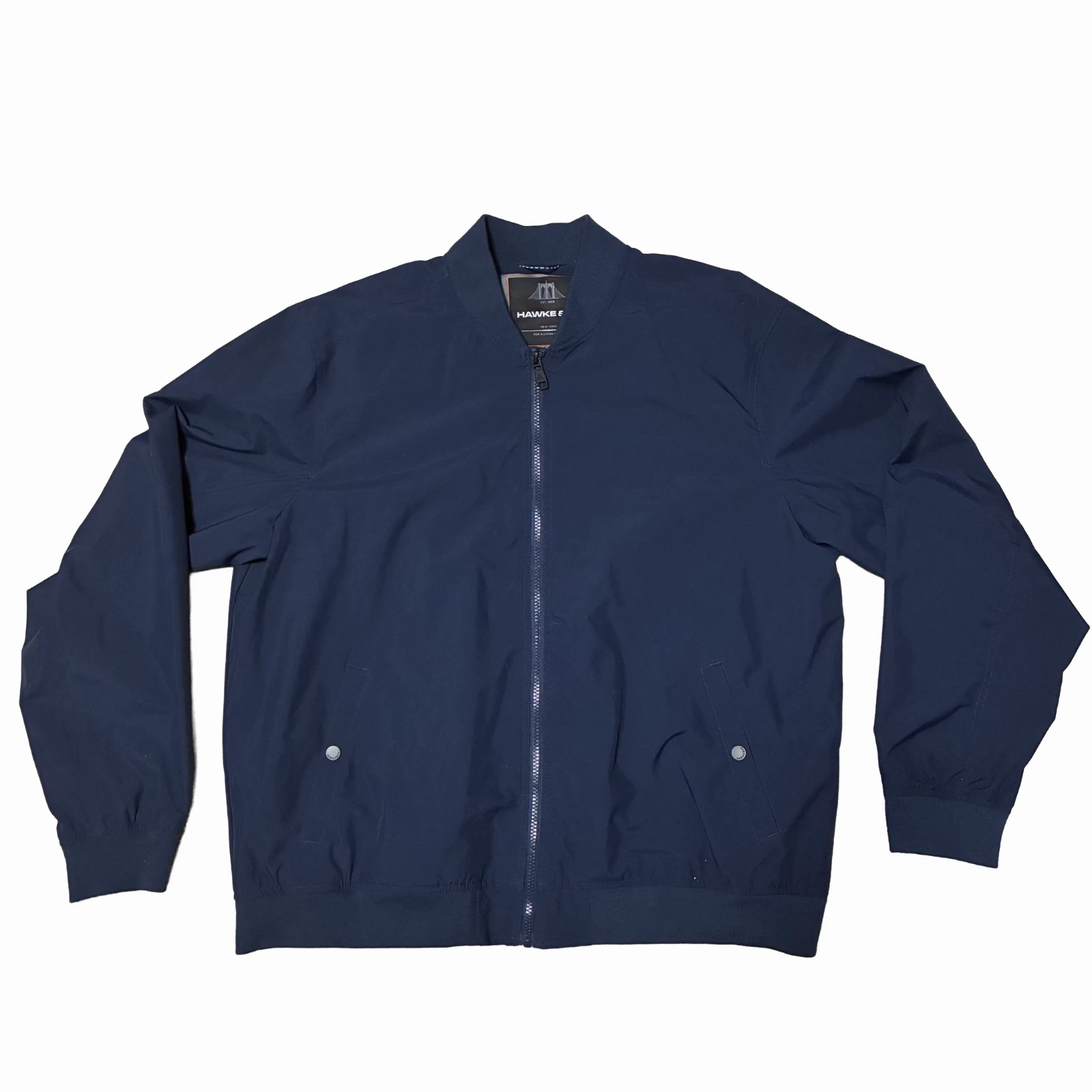 Hawke & Co Windbreaker Zip Up Jacket Mens Size XXL Water Wind Resistant