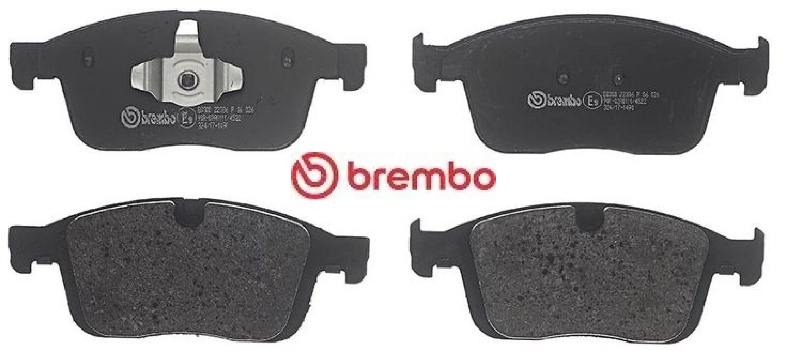 Brembo Bremsbelagsatz, Scheibenbremse P 86 026 Für Volvo - Bild 3