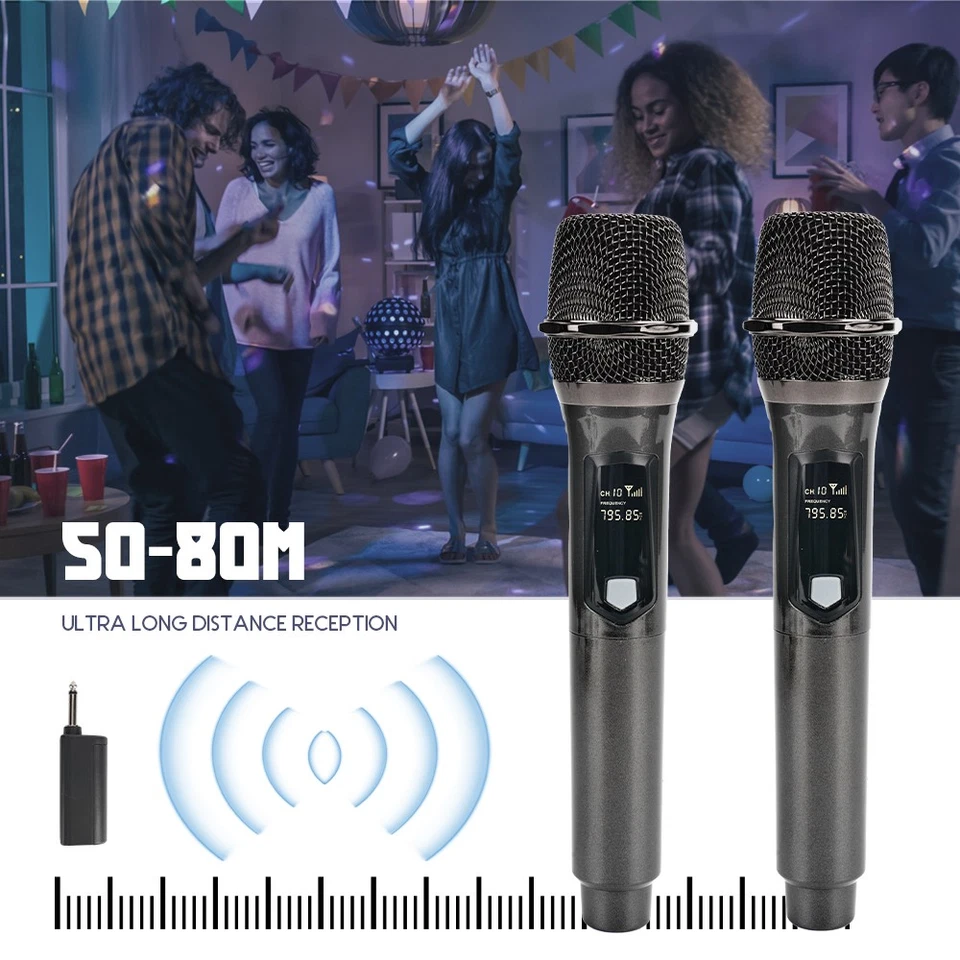 Bluetooth Karaoke Mikrofon Tragbares Handmikrofon für Kinder und Erwachsene NEU - Bild 2 von 4