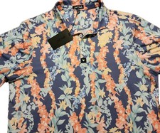 NWT Men  s Bad Birdie Core Polo Lei'd 2XL Performance Golf Stretch Floral