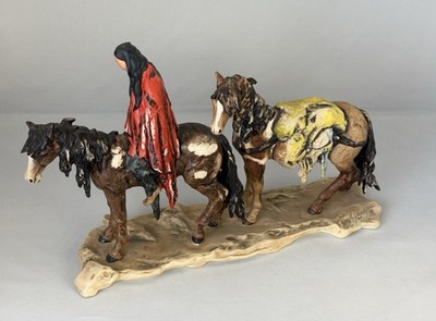 Goebel De Grazia ALONE 1987 Limited Edition 0530/7500 W Germany Sculpture AS IS