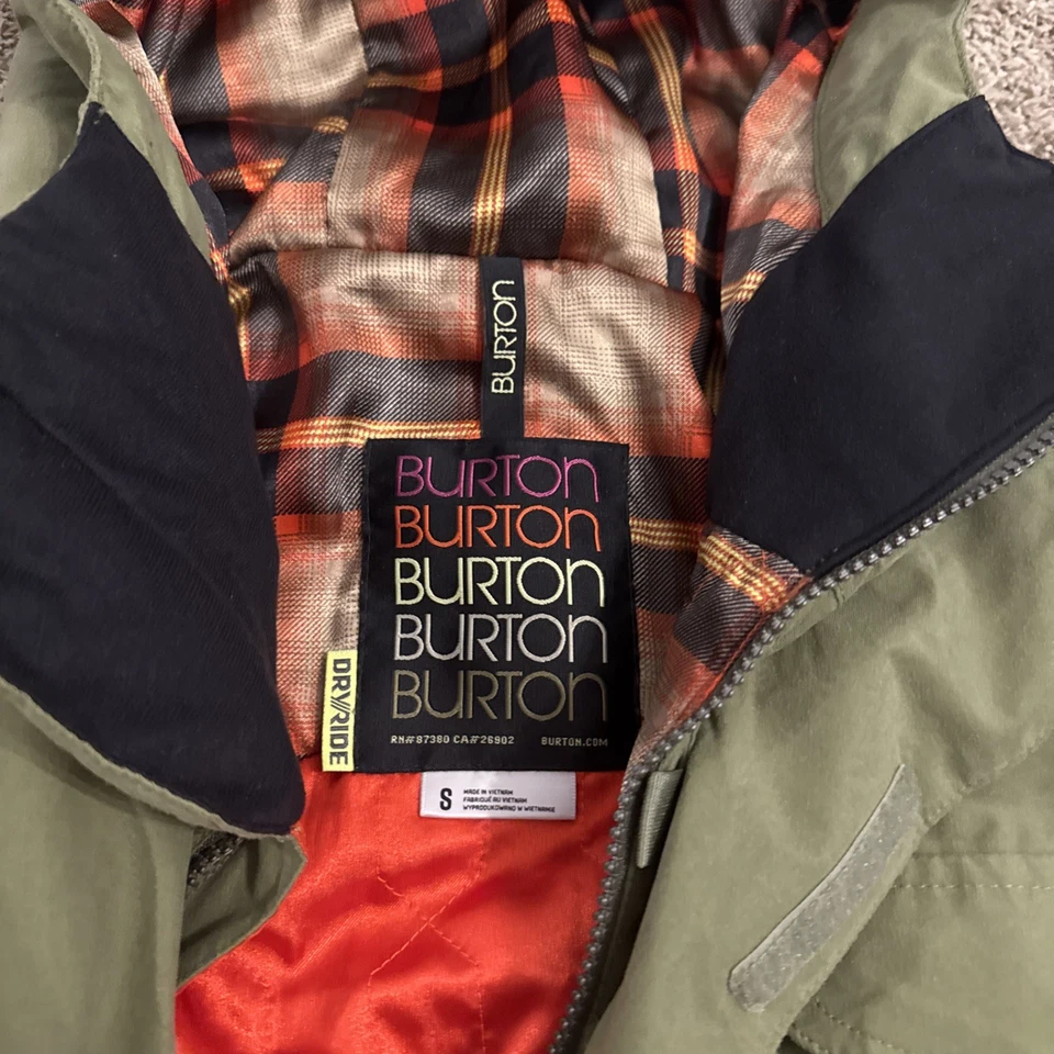 Chaqueta de invierno Burton Prowess para mujer/esquí/snowboard pequeña Foto 2 de 4