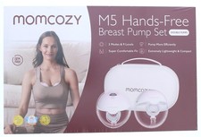 MOMCOZY M5 Hands-Free Breast Pump Set Double Pumps