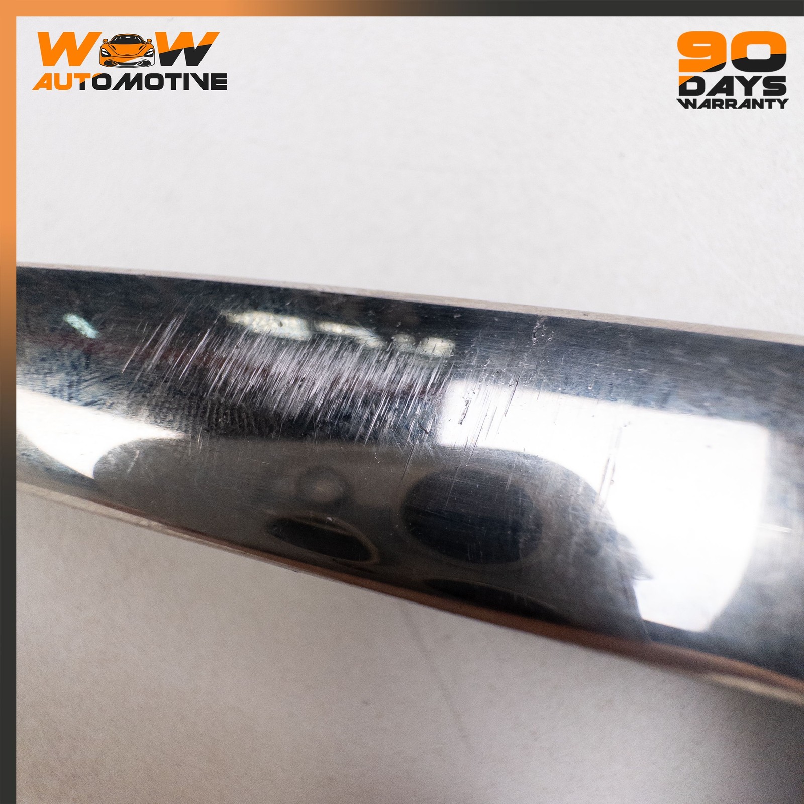 07-11 BENTLEY CONTINENTAL GTC LEFT RIGHT BUMPER MOLDING SEAL TRIM STRIP SET OEM
