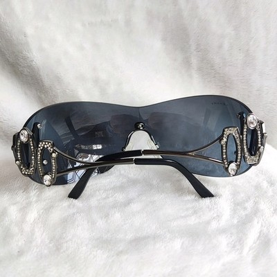 NOS Chopard Oversized Sunglasses, Italian Designer Eyewear 
