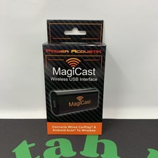 Power Acoustik MAGICAST MC1 Wireless CarPlay  Android Auto USB Interface