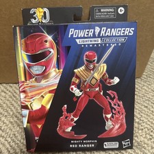 Hasbro Power Rangers Lightning Collection Red Ranger Remastered Figure - SEALED