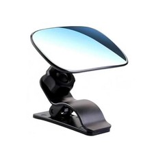 Car Rearview Baby Mirror, Wide Angle Convex Clip-on Mirrors, 360 Degree