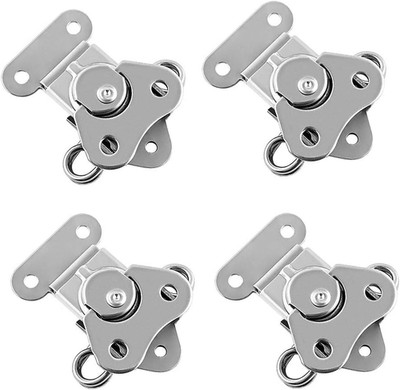 Heavy Duty Stainless Steel Latch for Flight Cases and Equipment Boxes 4 Pack