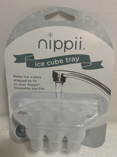 Nippii ice cube tray for freezable pacifiers for babies teething gum soothers