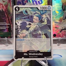 Ms. Wednesday OP14-083 UC The Azure Sea's Seven One Piece Card Game NM/M