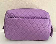 Vera Bradley  "Purple Rhapsody"  Medium Cosmetic Bag  Cotton  NWT