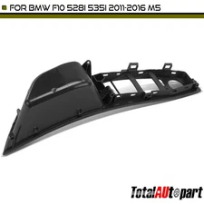 Black Interior Door Handle Window Switch Armrest Panel for BMW F10 M5 Front Left