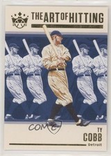 2021 Panini Diamond Kings The Art of Hitting Ty Cobb #AOH-3 HOF 1q9