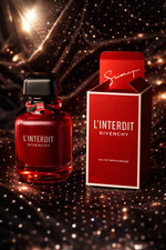 🔴 GIVENCHY L'Interdit EDP Rouge -80 ML – NEUF SCELLÉ avec boîte 