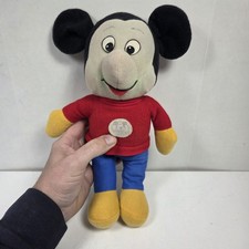 Vintage Knickerbocker 1976 Mickey Mouse Club Plush Walt Disney 12"
