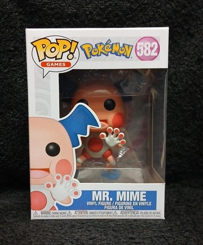 Funko Pop! Pokemon Mr. Mime #582 VISIT MY EBAY STORE FOR MORE LISTINGS