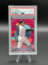 2025 Topps Finest - Uncommon Aaron Judge #172 Magenta Refractor /300 Pop 13!