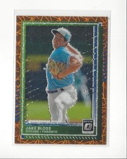 2025 Donruss Optic Baseball Orange Velocity Prizm Singles - You Choose