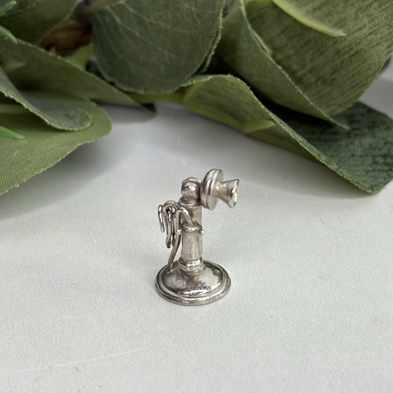 Simpson Sterling Silver Candlestick Telephone Cha… - image 1