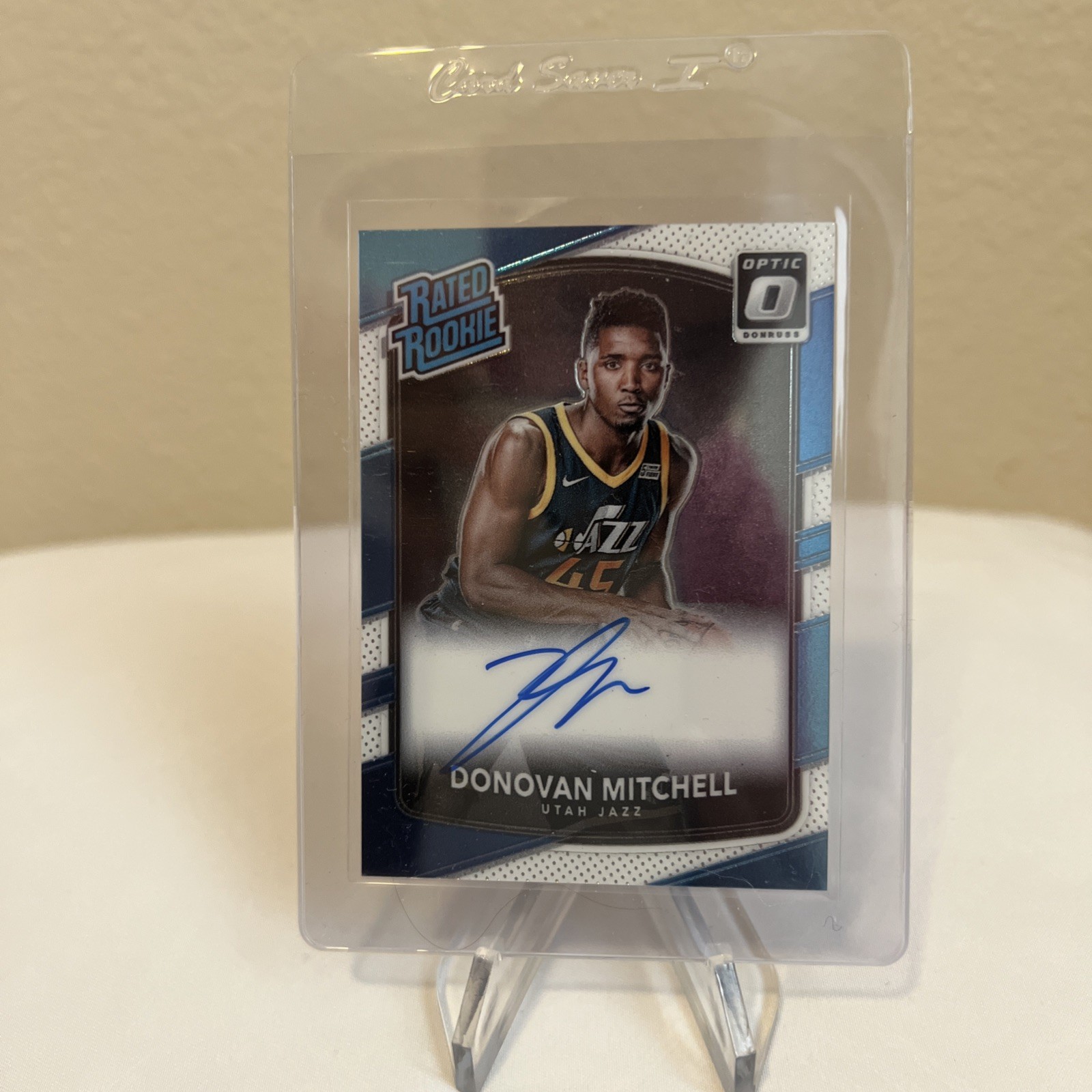 2017-18 Panini Donruss Optic - Rated Rookie Signature #188 Donovan Mitchell (AU,