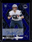 2025 Panini Mosaic Football No Huddle Blue Will Campbell #378