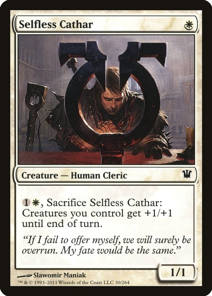 Selfless Cathar Innistrad Foil MTG 30 MP