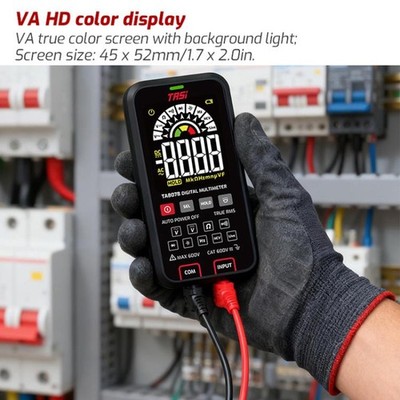 Digital Fully Automatic Smart Burn-Proof Multifunction Large-Screen Multimeter V