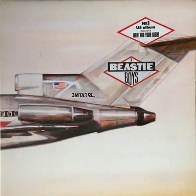 Beastie Boys Licensed To Ill Club Edition Gatefold Sleeve Near Mint Vinyl LP