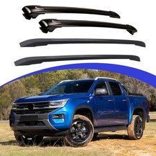 4Pcs Aluminum Roof Rail Racks Holder Cross Bar For Volkswagen Amarok 2022-2026
